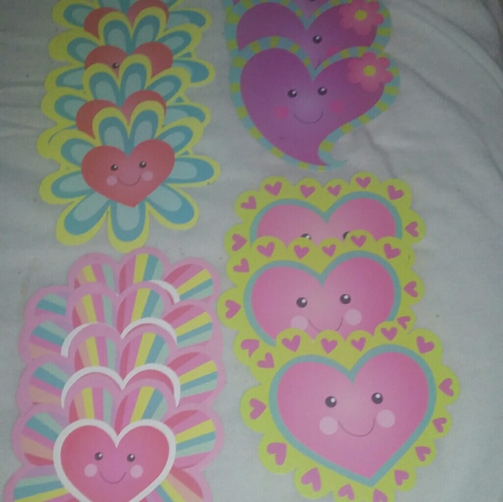 pencil case and a bunch of cute cards